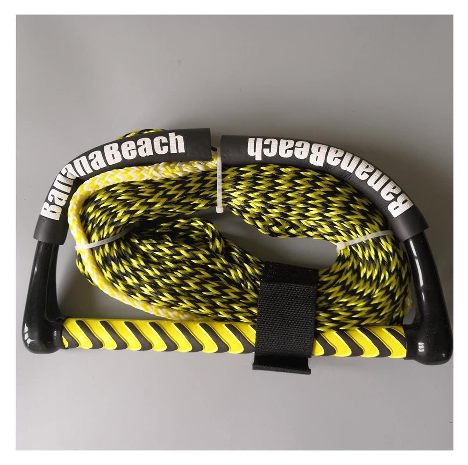 Surf Leine 1 stücke 23m Wasser Ski Seil Sicherheit Surfen Schleppleine Leine Schnur mit Eva Griff Griff für Wakeboard-Kniebrühe Surfen SUP Leash. (Color : White)