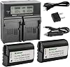 Kastar 2-Pack Battery and AC LCD Dual Fast Charger Compatible with Panasonic DMW-BLK22 Lithium-Ion Battery, Panasonic DMW-BTC15 Battery Charger, Panasonic Lumix DC-S5 DC-S5KK Mirrorless Digital Camera