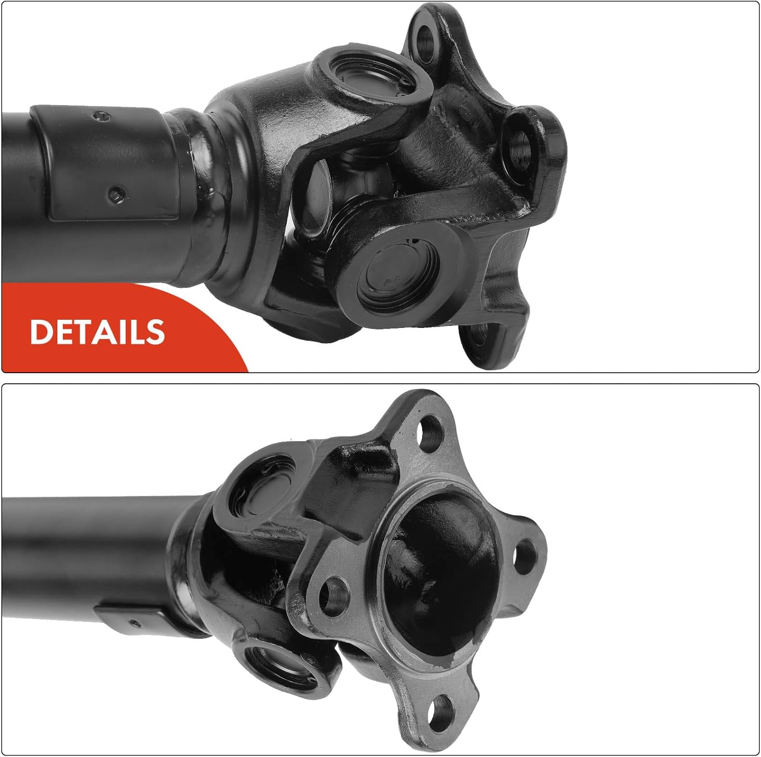 A-Premium Front Complete Drive Shaft Prop Shaft Driveshaft Assembly Compatible with Dodge Nitro 2007 2008 2009 2010 2011, 4WD, Replace# 52853364AB, 52853364AD