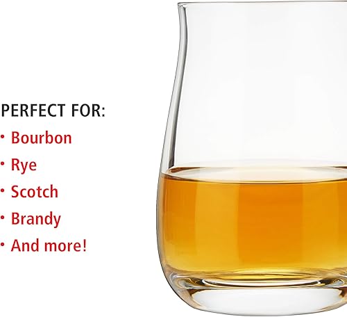 Miniatura 4 de Spiegelau Juego de 2 vasos de bourbon de un solo barril  Cristal de fabricación europea, vasos de whisky modernos, aptos para lavavajillas, juego de