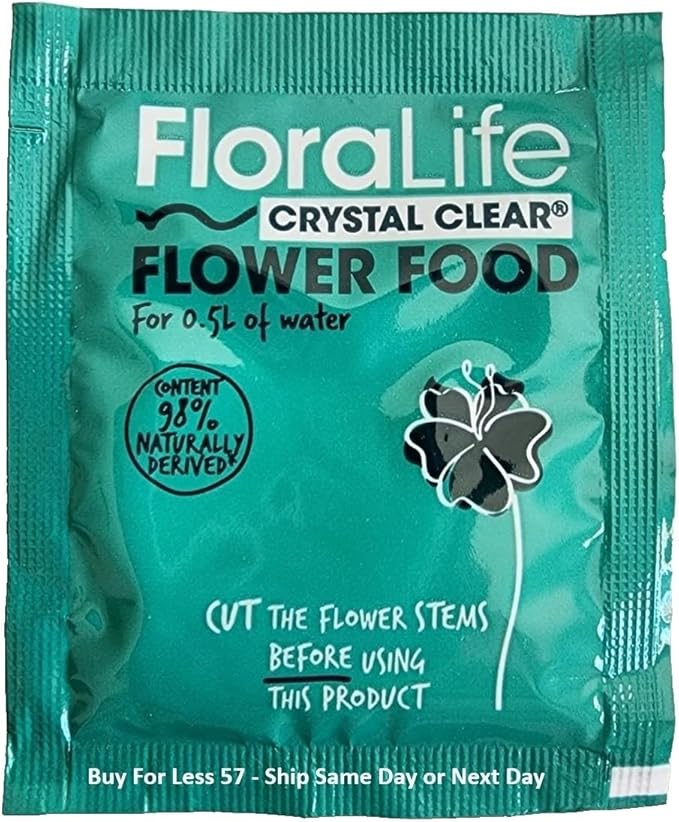 Floralife Flower Food 300, 5 g, Paquete de 50 miniatura 3