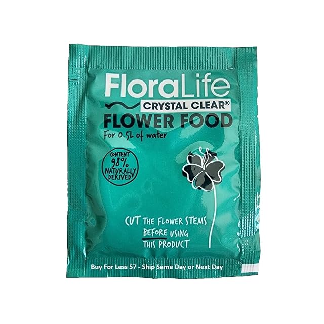Foto 3 de 5 de Floralife Flower Food 300 - Comida para flores (5 g, 50 unidades)