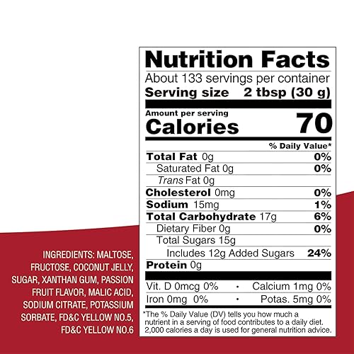 Miniatura 2 de Jalea, potenciador de postres y sensación sabrosa para bebidas, frasco de 8.5 lb