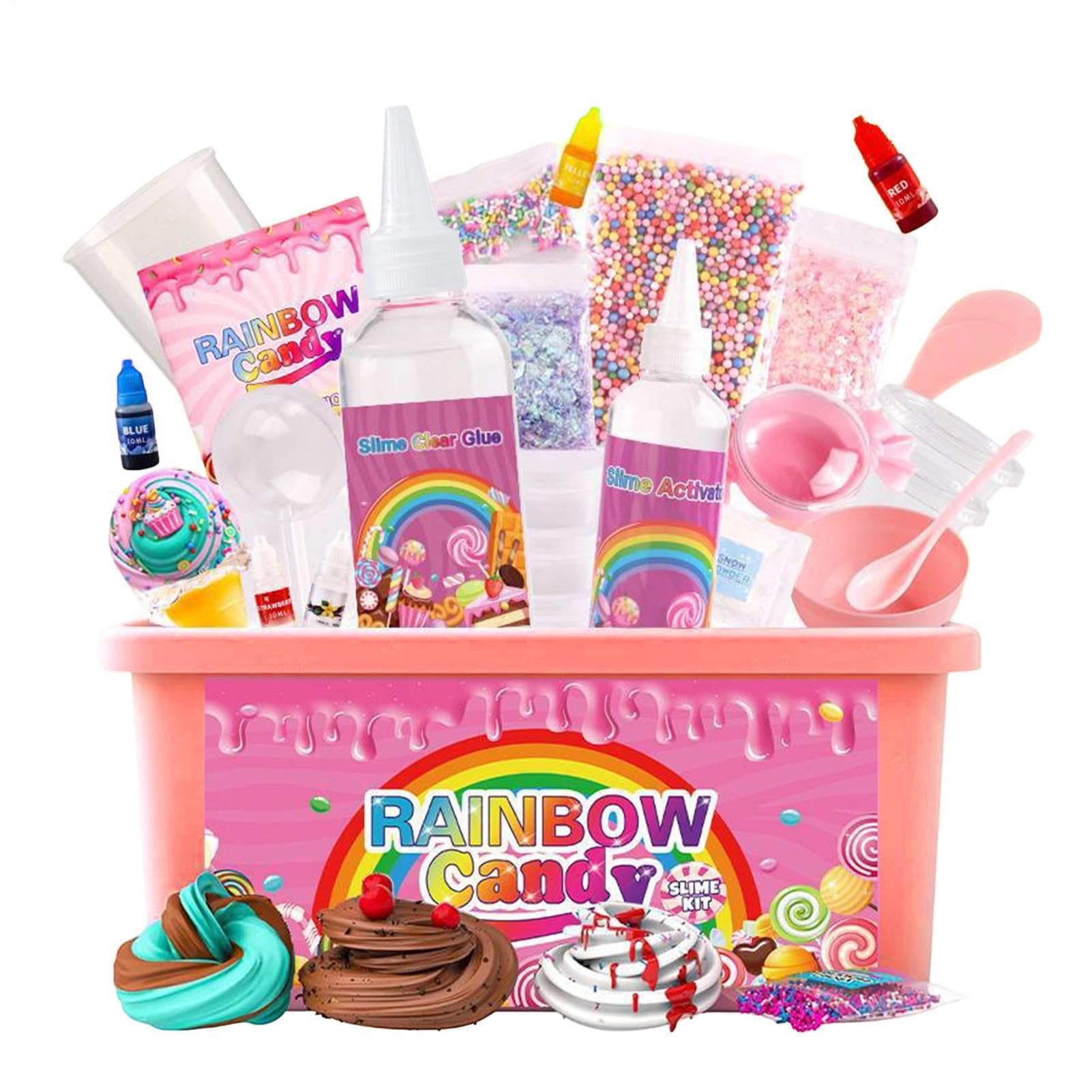 Set De Masa para Jugar | Materiale Escolar Creativo Y Manualidades - Set De Manualidades Y Juego Sensorial,para Casa Colegio Cumpleaños Regalos Rellenos De Calcetines Niños Niñas