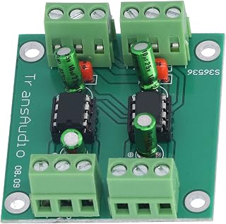 Conversion Board, Channel Unbalanced to Balanced Stereo Converter Board for Shopping Mall for Home Theater for Speaker