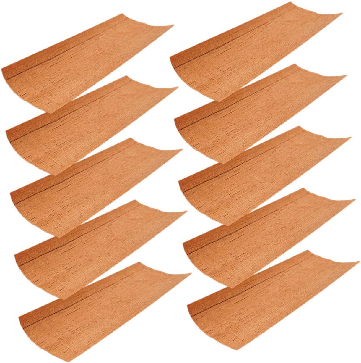 40pcs Simple Cedar Sheets for Humidor Storage Decorative Cedar Chips for Control Accessories for Thickness