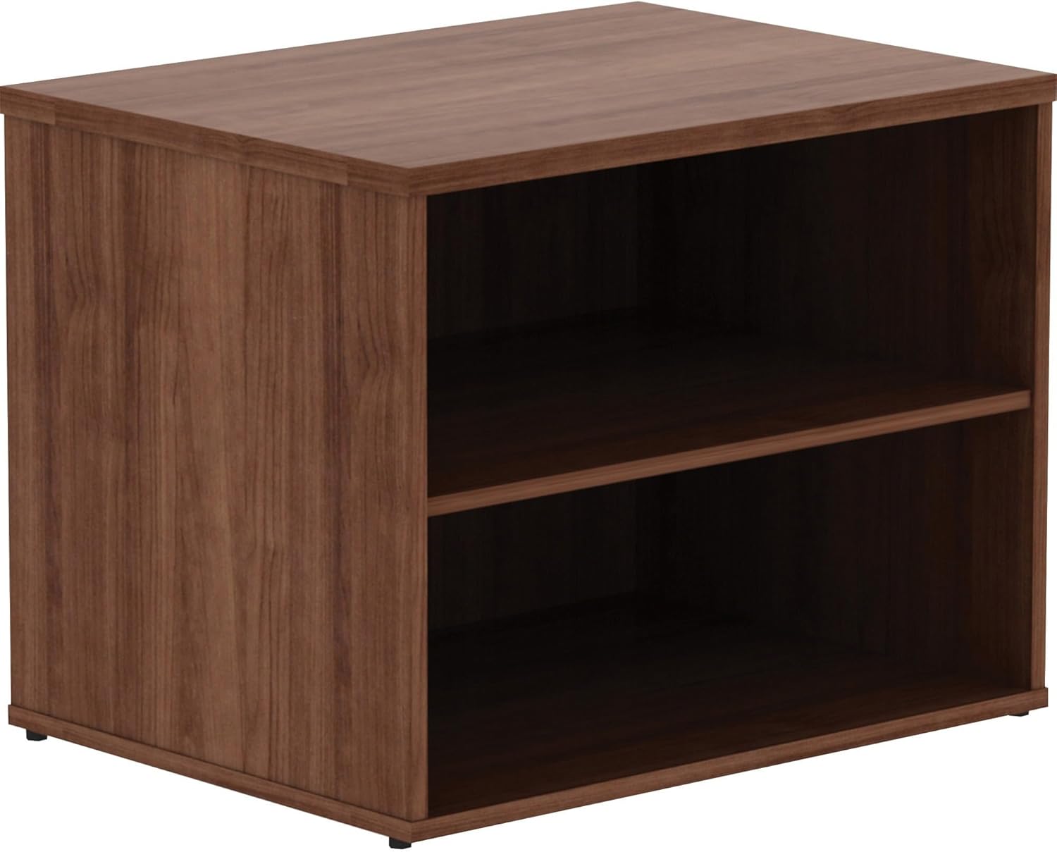 Lorell Walnut File Storage Cabinet Credenza