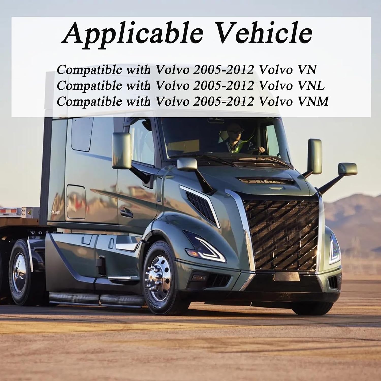 Turn Signal Switch Multi-Function Switch Compatible with 2005-2012 Volvo VNM VNL Replaces# 20797838, 20399170
