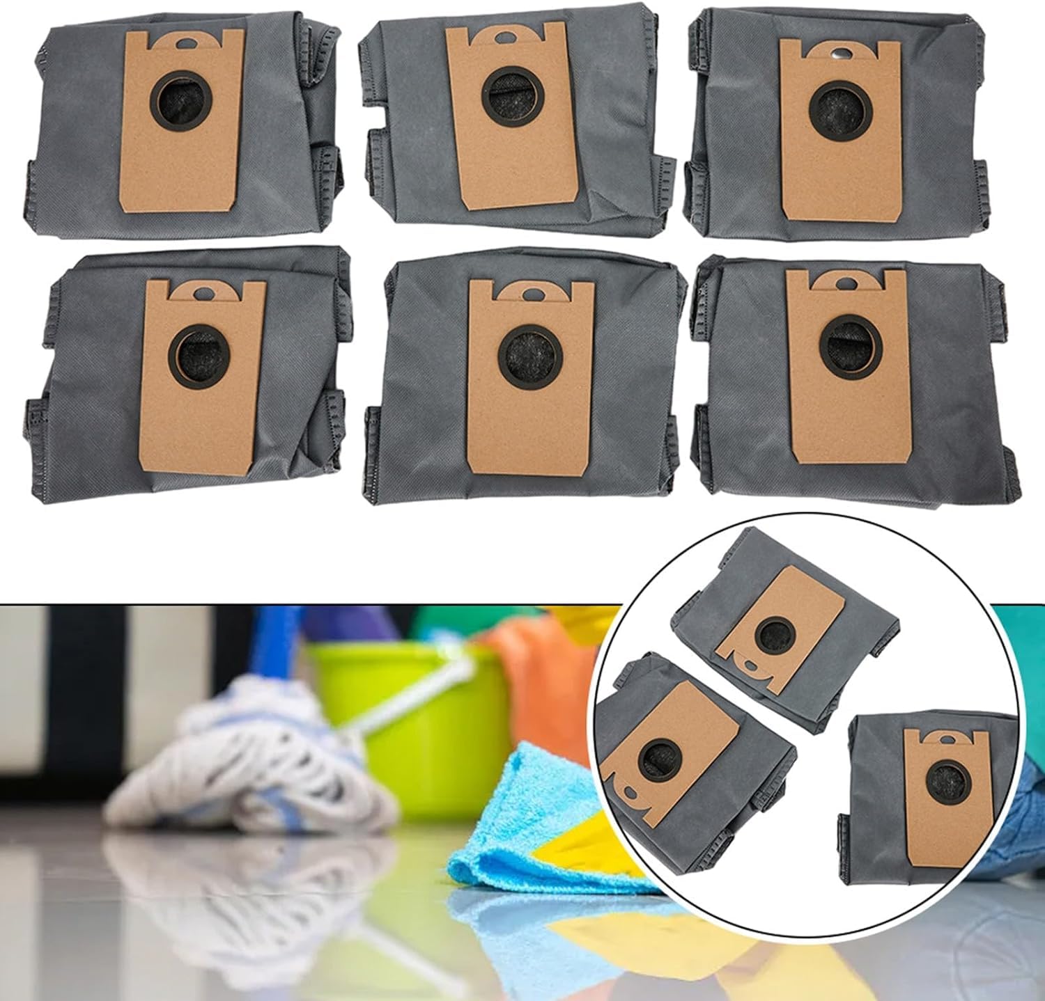 12 stuks stofzakken, accessoireset voor eufy RoboVac LR30