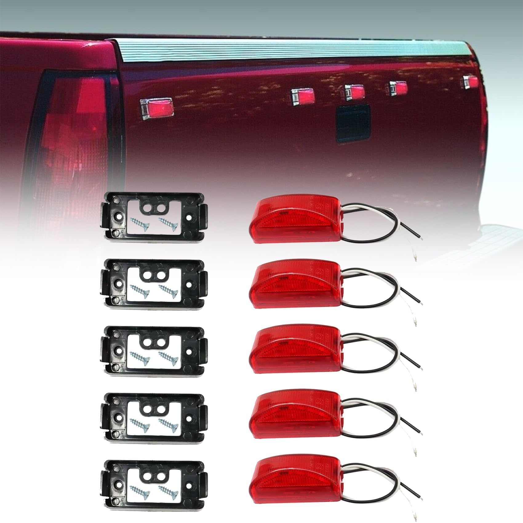 Amazon.com: Priprilod LED OBS Compatible with Chevy Chevrolet GMC