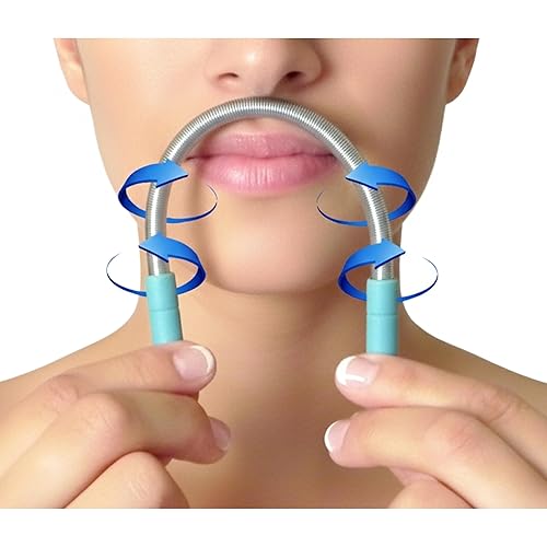 Miniatura 4 de Juego de 2 removedores de vello facial Bellabe - Varios colores | Hecho en Estados Unidos | Depilación rápida y fácil para labio superior, barbilla,