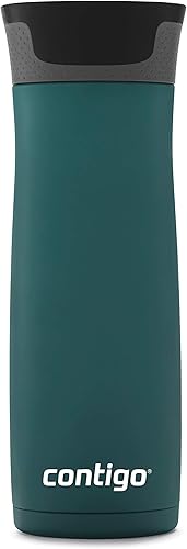Miniatura 4 de Contigo AUTOSEAL West Loop Taza de viaje de acero inoxidable con aislamiento al vacío, 20 oz, acelga