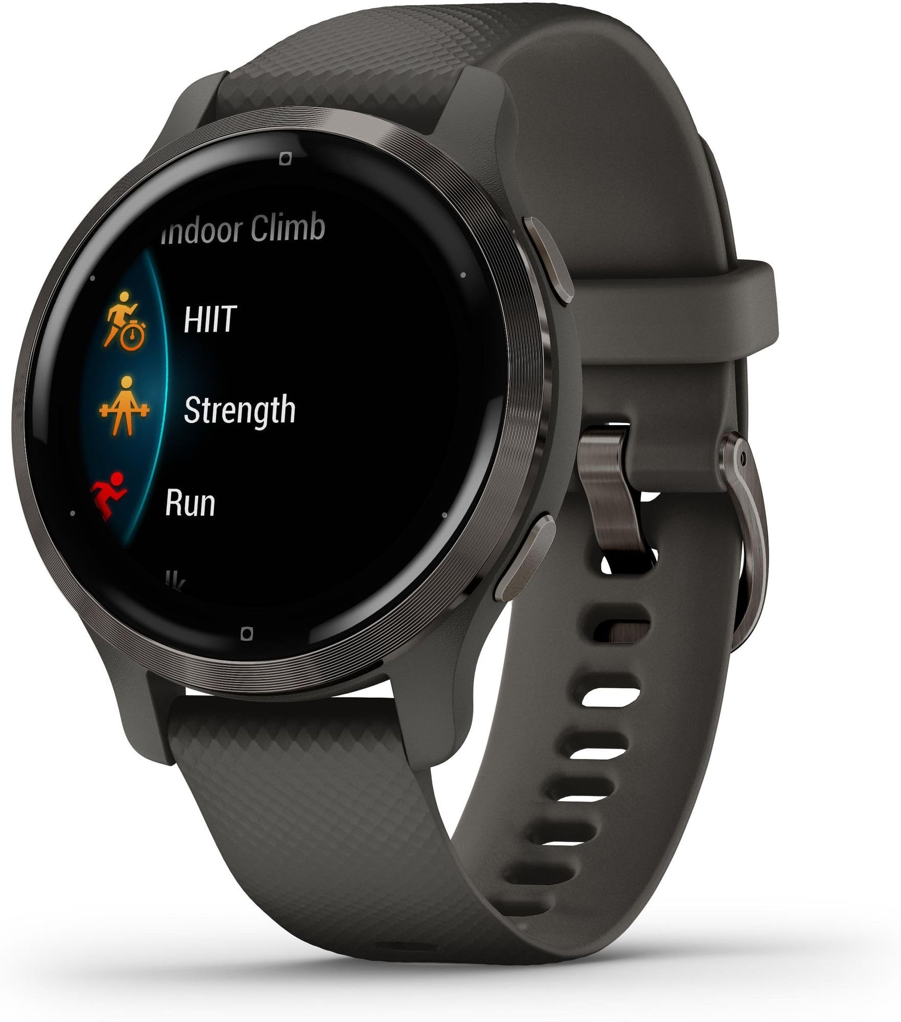 Garmin Venu 2S Reloj inteligente con GPS, música y deportes, Gris Pizarra
