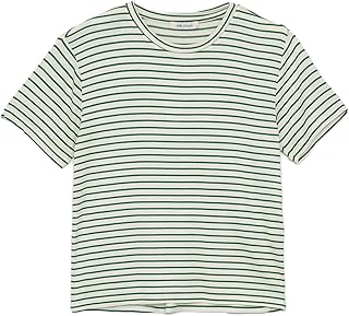 LC WAIKIKI Woman Crew Neck Striped Short Sleeve T-Shirt