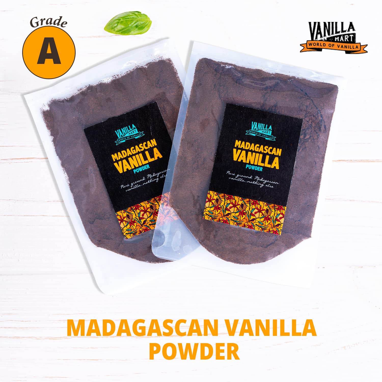 Vanilla Mart Madagascan vainilla en polvo de grado A (100 g)