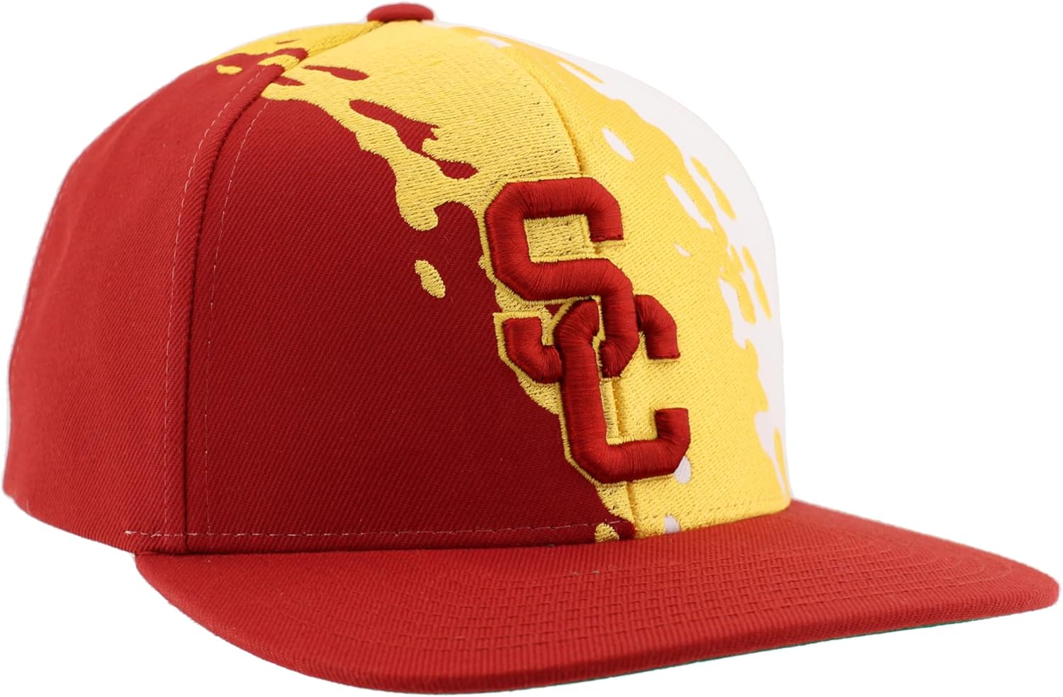 ZHATS NCAA Unisex-Adult NCAA Officially Licensed Hat Flat Snapback Z11 Retro Paintbrush - Image 5