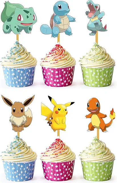 Tortendekoration Set - 24 Stück Nøddeknækker Figuren für Geburtstagstorten