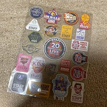 Amazon.co.jp: L'ArcenCiel ラルク 20th 特典ステッカー HYDE