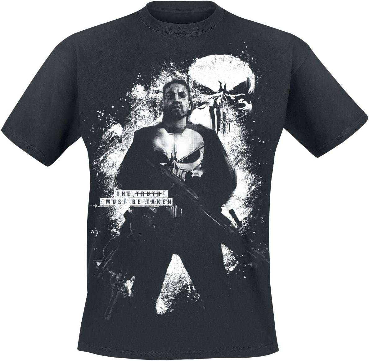 The Punisher The Truth T-Shirt Black XXL