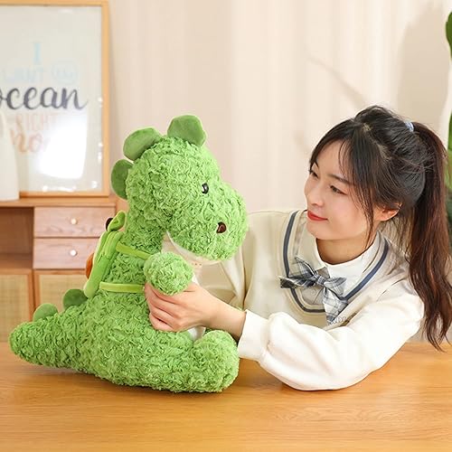Miniatura 3 de Lindos animales de peluche suaves de dinosaurio, juguetes de peluche de dinosaurio, almohada de dinosaurio para abrazar, muñeca de dinosaurio con