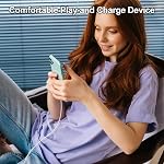 USB C à USB C Câble de chargeur 10ft, 60W Long cordon de charge rapide pour iPhone 17/17 Air/16/16 Pro Max/16 Plus/15/15 Pro Max, Chargeurs de type C pour Apple MacBook Pro/iPad mini/Air, Samsung