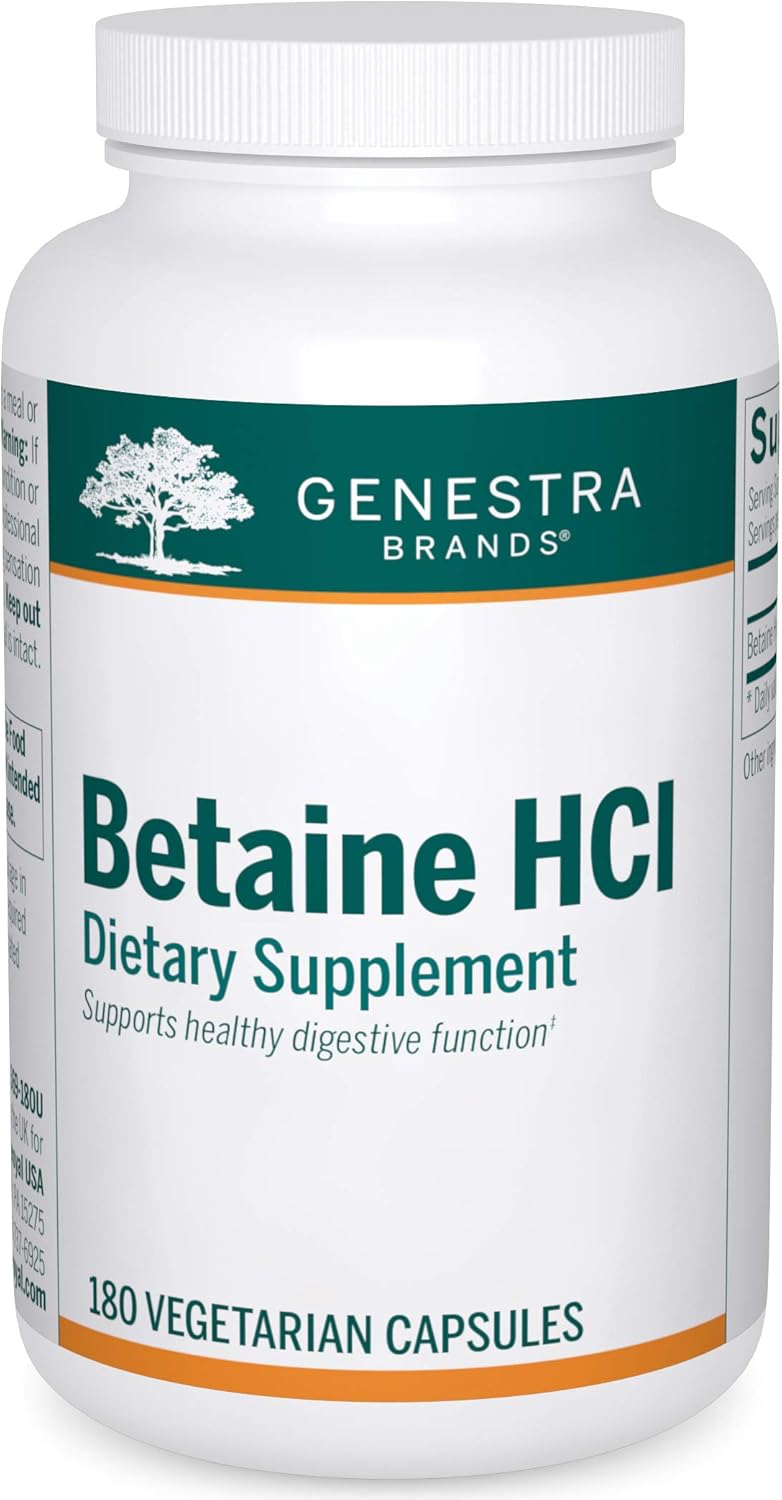 Genestra Brands Betaine HCl Betaine Hydrochloride