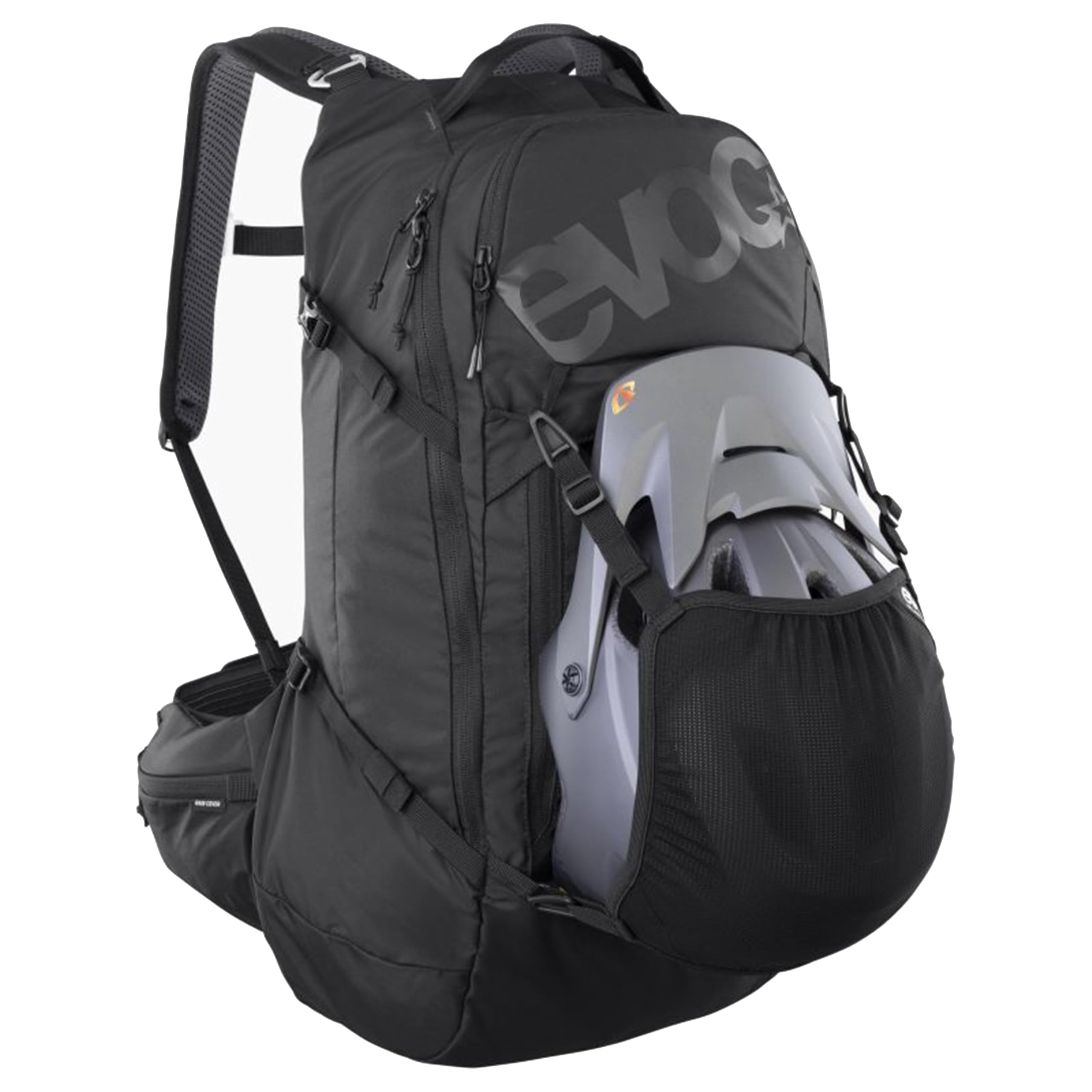 EVOC TRAIL PRO BLACKLINE 26 Sac à dos protecteur (sac à dos léger avec protection dorsale, compartiment pour poche à eau inclus, ajustement optimal)