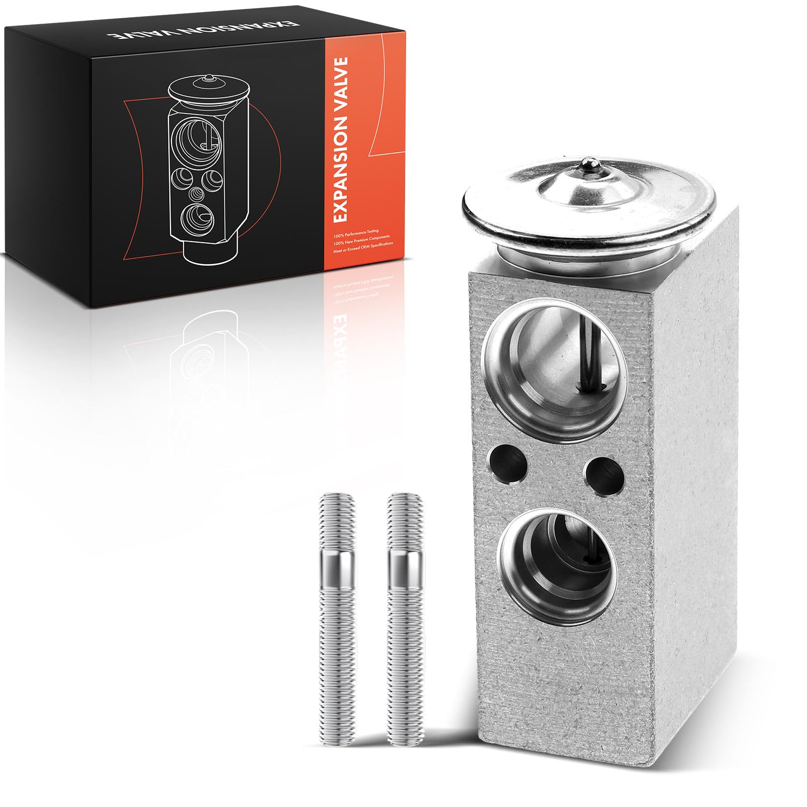 Frankberg Válvula de expansión Aire acondicionado Compatible con Clase M W166 3.0L GLE W166 3.0L GL-Klasse X166 3.0L GLS X166 3.0L GLE W166 2.1L Replace# EX10550C