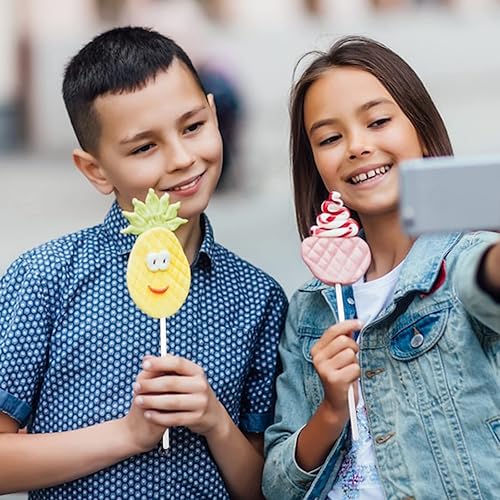 Miniatura 5 de 50 unidades de palitos de plástico transparente, paletas de pastel de cristal, agitadores de bebidas de café de cóctel, palitos para agitar, 7.24