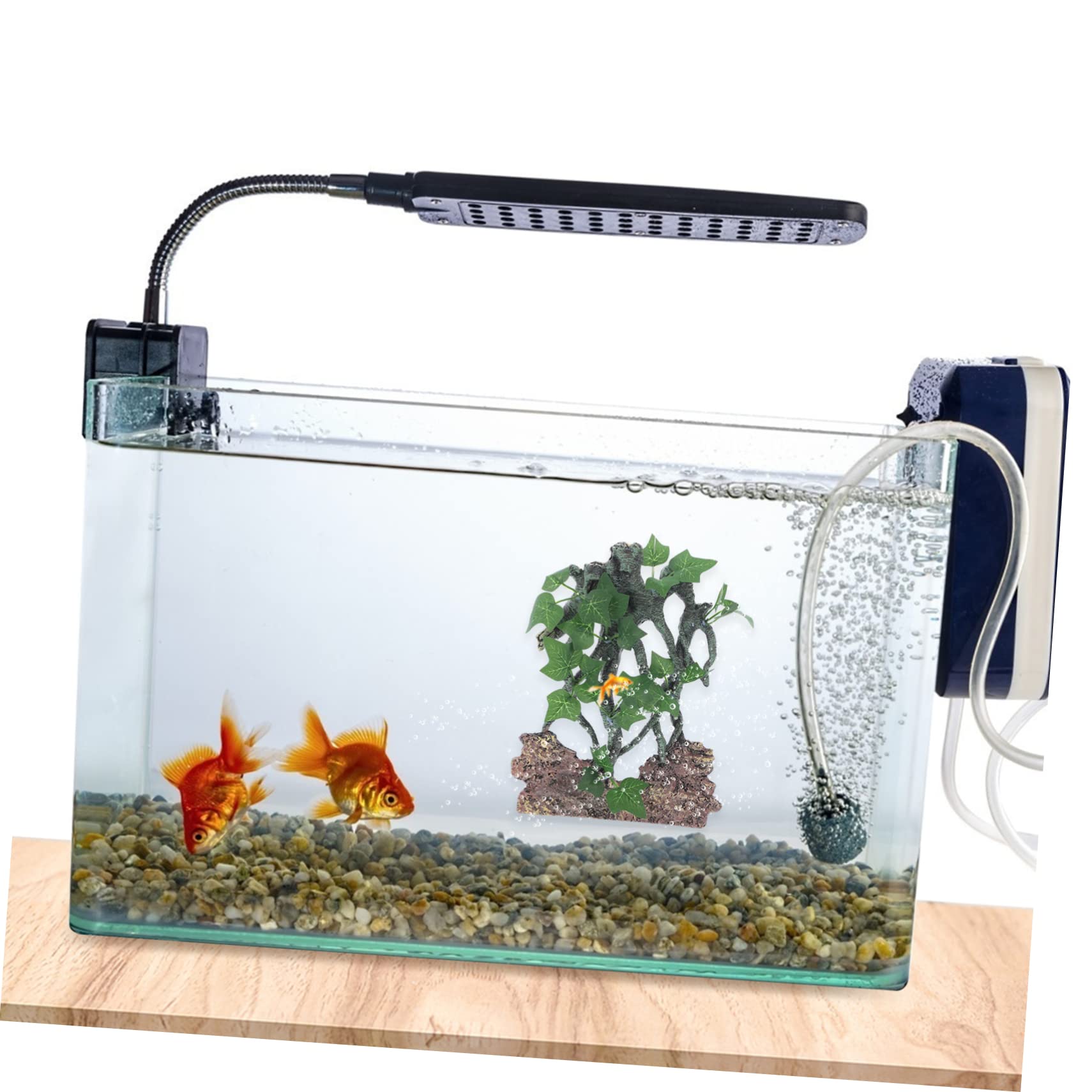 Decorazione Acquario Resina Artificiale Rami Simulati Per Pesci Accessori Per Acquari Design Realistico e Sicuro Elemento Decorativo Per Ambienti Acquatici