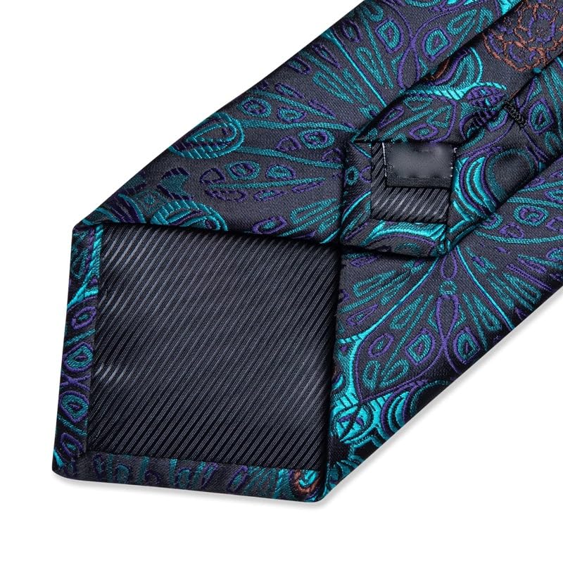 Corbata de seda 8cm para hombre 150cm formal miniatura 6