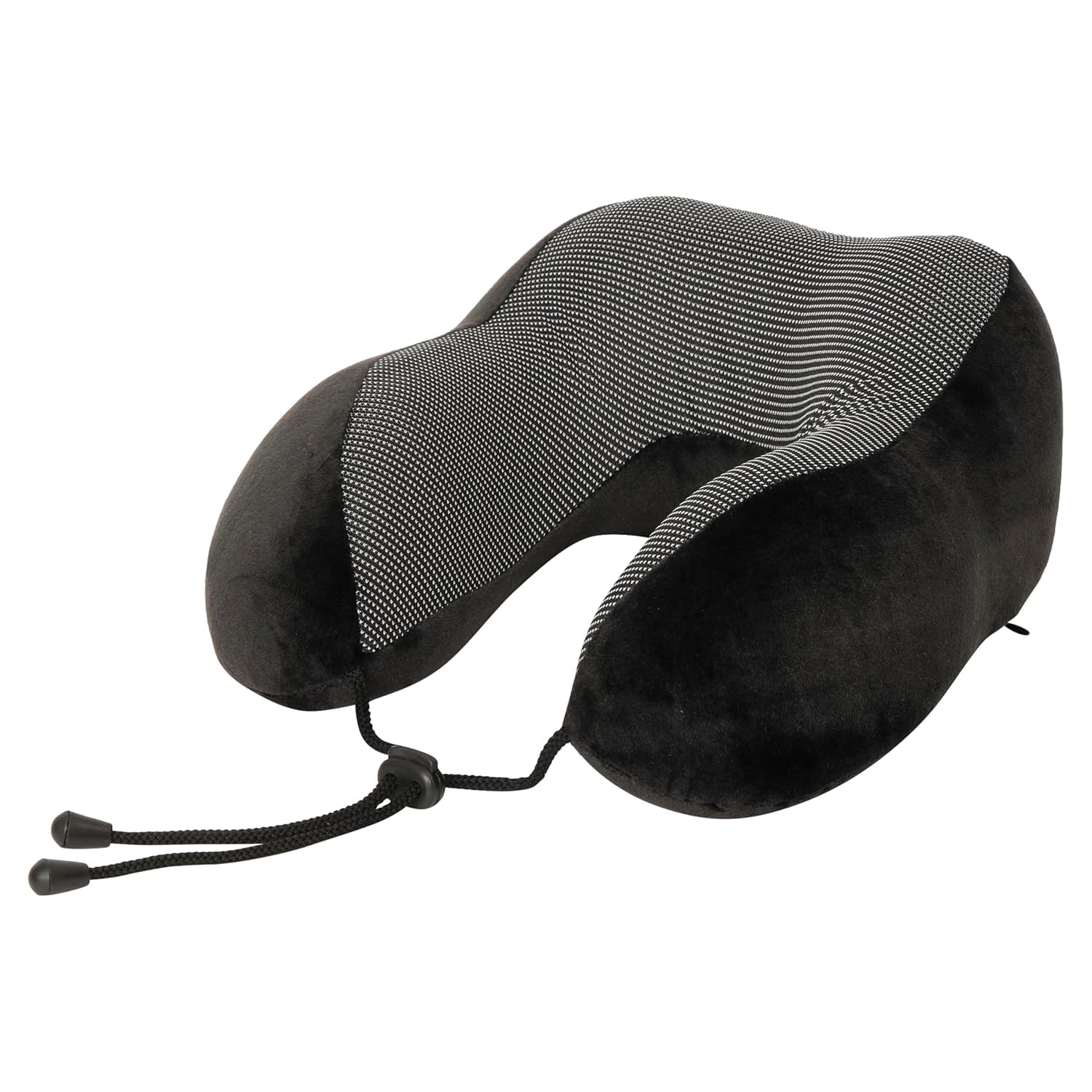 Journey in Comfort: Plush Memory Foam Travel Neck Support Pillow - Soft Washable Cover for Versatile Airplane Travel Comfort-image-17