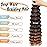 Eerya Long Curly Braiding Hair 30 Inch 2 Packs Ocean Wave Crochet Hair for Black Women Deep Wave Braiding Hair for Boho Braids (30 inch, T1B/30)