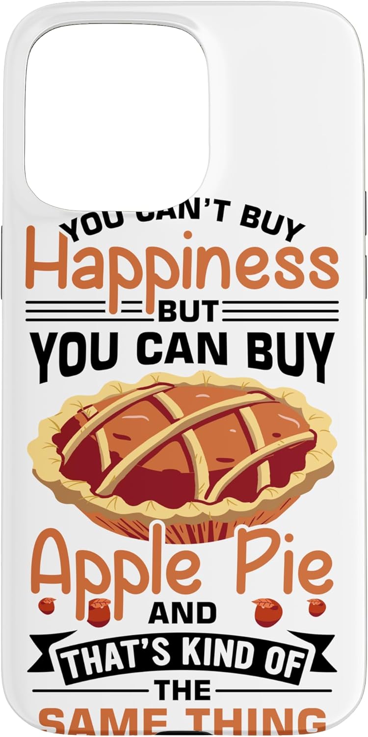 Unique Apple Pie Lover Design For Pie Baking Enthusiast Case for iPhone 15 Pro Max