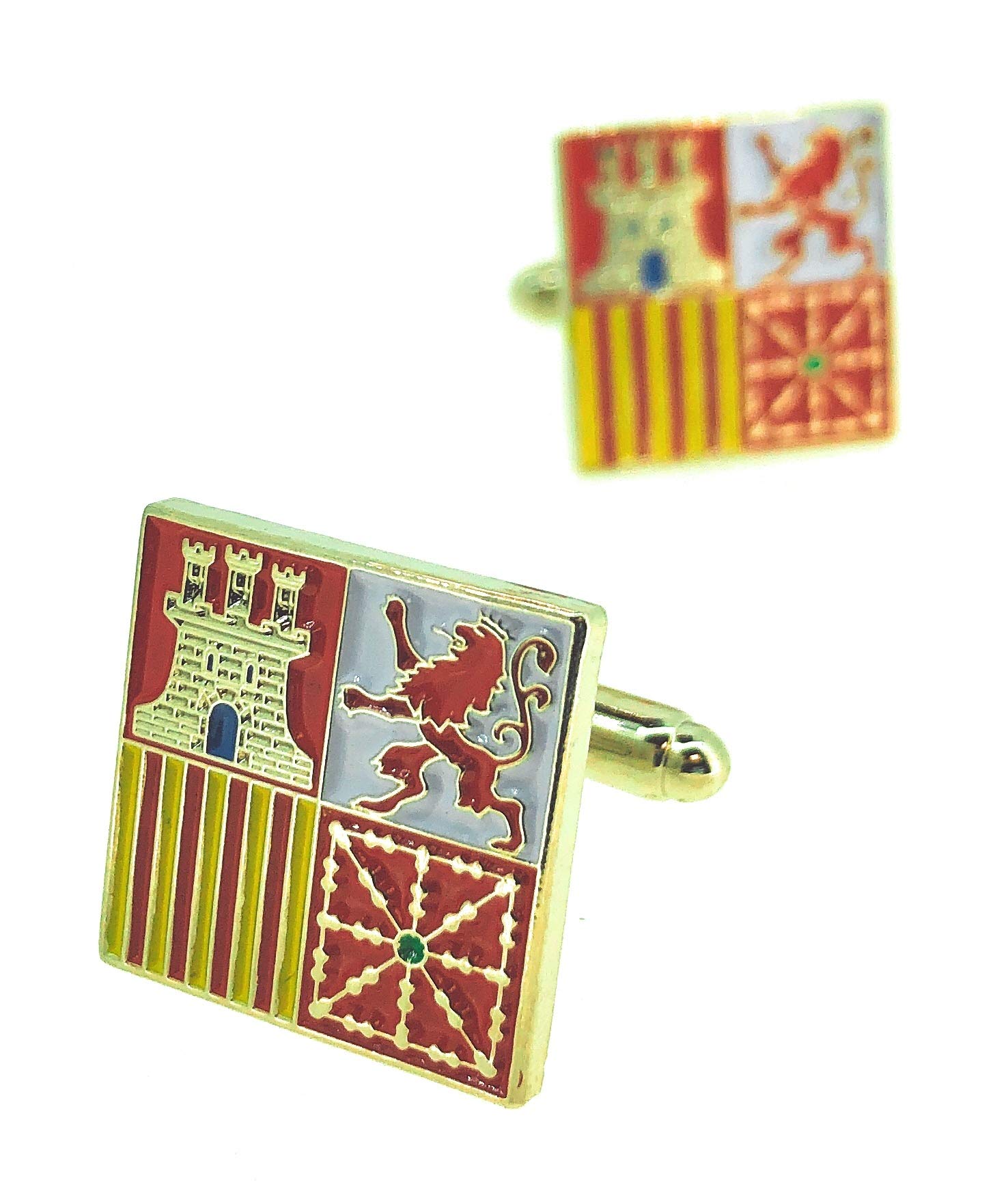 Gemelolandia | Gemelos para Camisa Bandera de Proa, Bandera de Tojamar, Torrotito Gemelos Originales Para Camisas | Para Hombres y Niños | Regalos Para Bodas, Comuniones, Bautizos y Otros Eventos