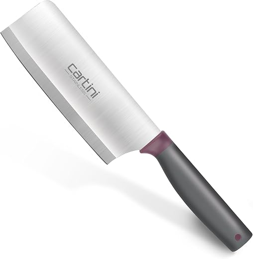 Cartini Godrej Essential Kitchen Cleaver,1 Pc Set, Stainless Steel (AISI 420J2).