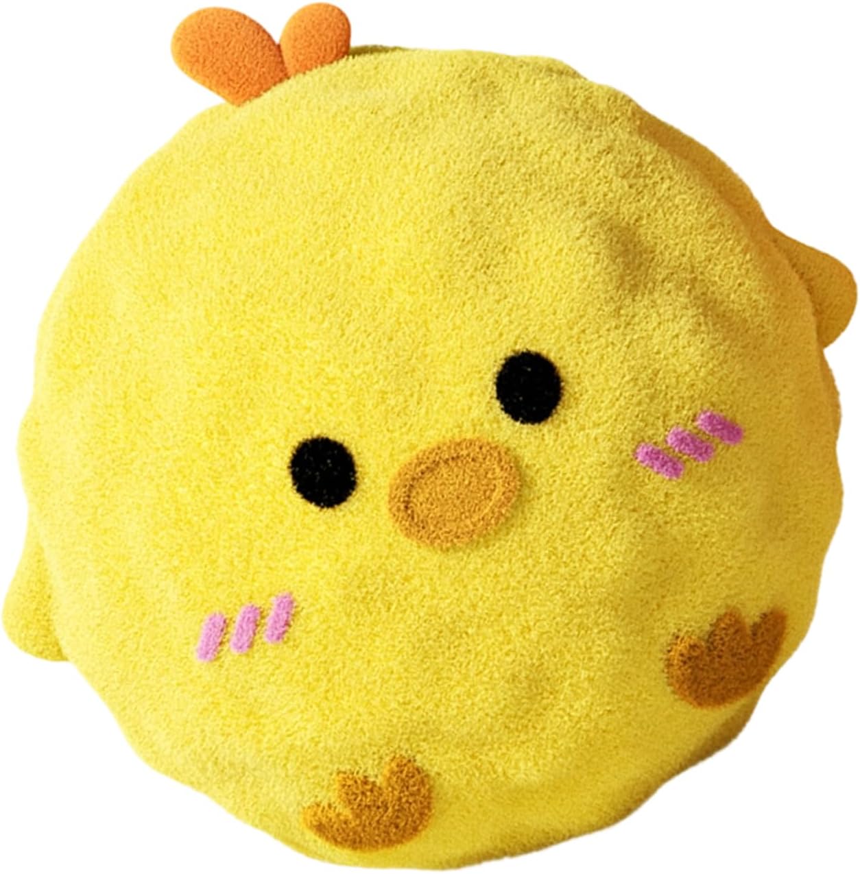 Dog Squeaky Ball,Interactive Rolling Dog Ball,Elastic Plush Puppy Game - for Boredom Relief Enrichment Exercise Home Training Indoor Outdoor Playtime Family