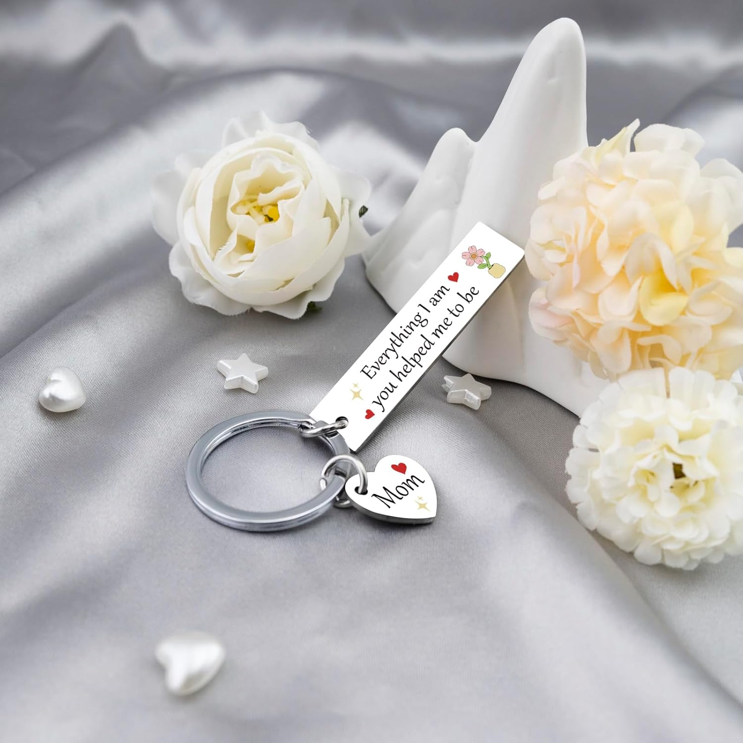 Valentines Day Gifts for Mom Best Mom Ever Keychain Birthday Gifts for Moms from Daughter Son Moms Gift for Women Birthday Thanksgiving Christmas Gift Ideas - Image 5