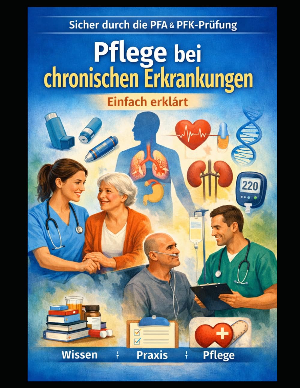 Pflege bei chronischen Erkrankungen einfach erklärt: Sicher durch die PFA & PFK-Prüfung