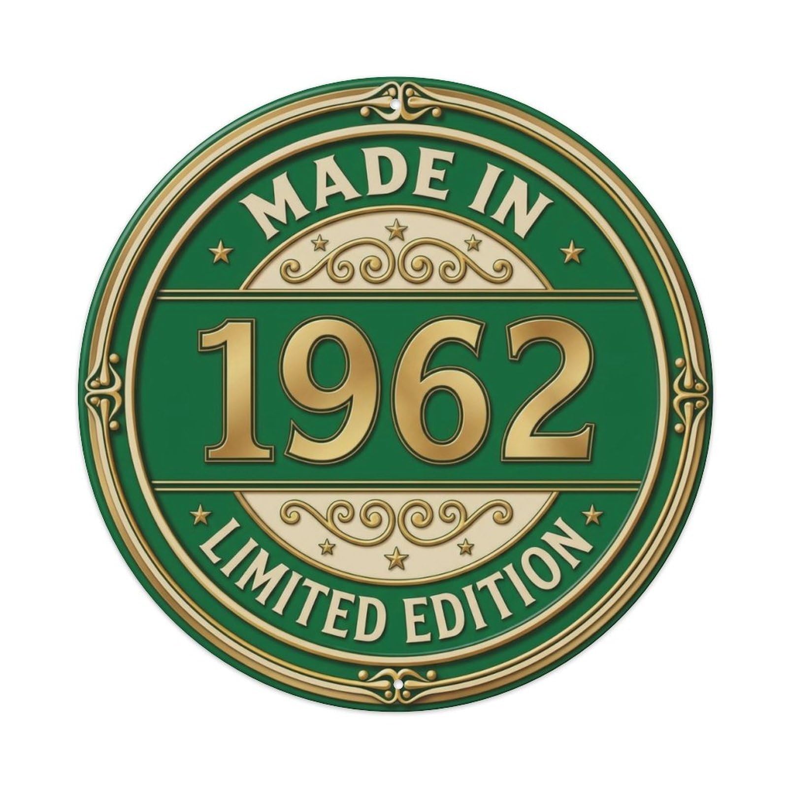Okahys 8X8inch(20X20cm) Made In 1962 Limited Edition Metal Tin Sign