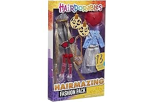Hairdorables Hairmazing 13-Piece Fashion Outfit Pack