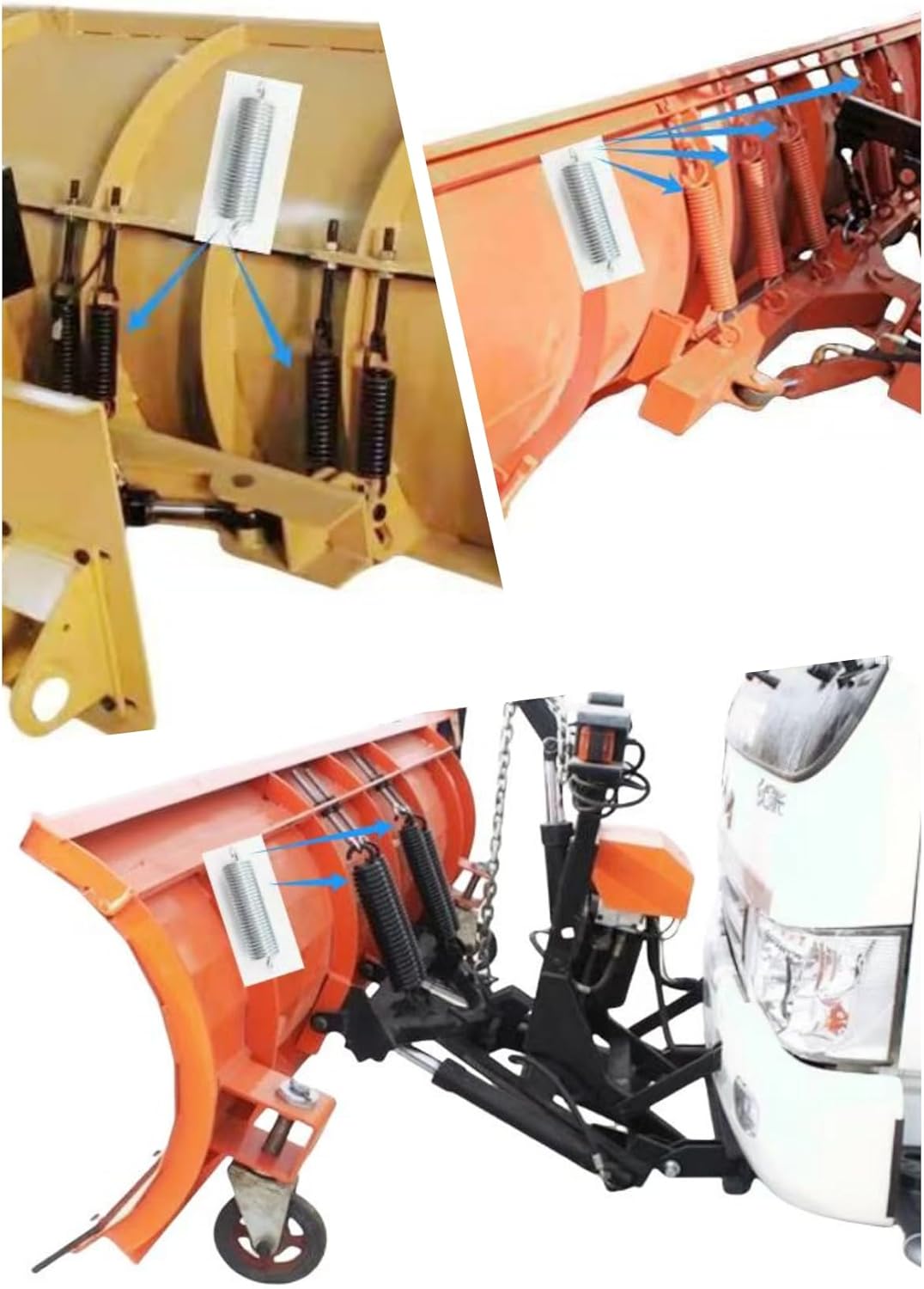 Replacement Plow Blade Trip Springs for Cycle Country ATV/UTV Plows Snowplows (Pair) PUR1409