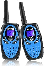 Retevis RT628 Kids Walkie Talkies, Long Range Walkie Talkies, Hands free, Easy to Use, Clear Sound, Toy Gifts for Hiking, Camping, Garden, Outdoor Activities, 2 Way Radio for 8-12 Kids (1 Pair, Blue)