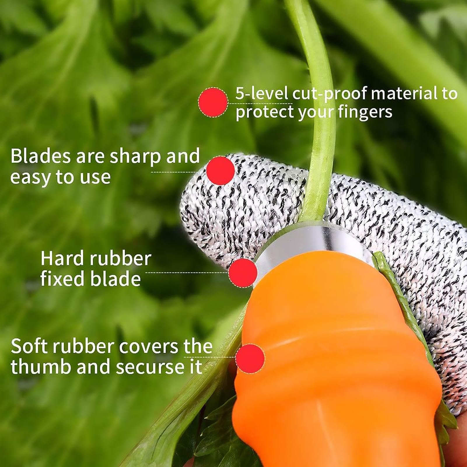 Coltelli da giardino – Strumento per la raccolta delle ciliegie, strumenti per la raccolta delle piante, per giardinieri, donne, uomini, coltivatori, fioristi, pomodori, fragole, fagioli, fiori