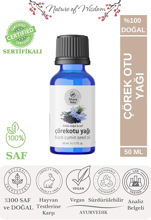 Çörek Otu Yağı%100 Saf Ve Doğal Soğuk Sıkım 50 ml (Cilt Ve Saç Bakımı)
