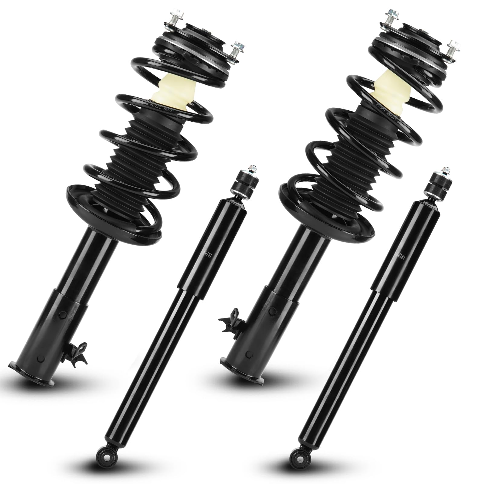 Bassart SCH-S521-A-OR 07STLLA用 Amazon.com: Front and Rear Complete Strut Assembly Shock