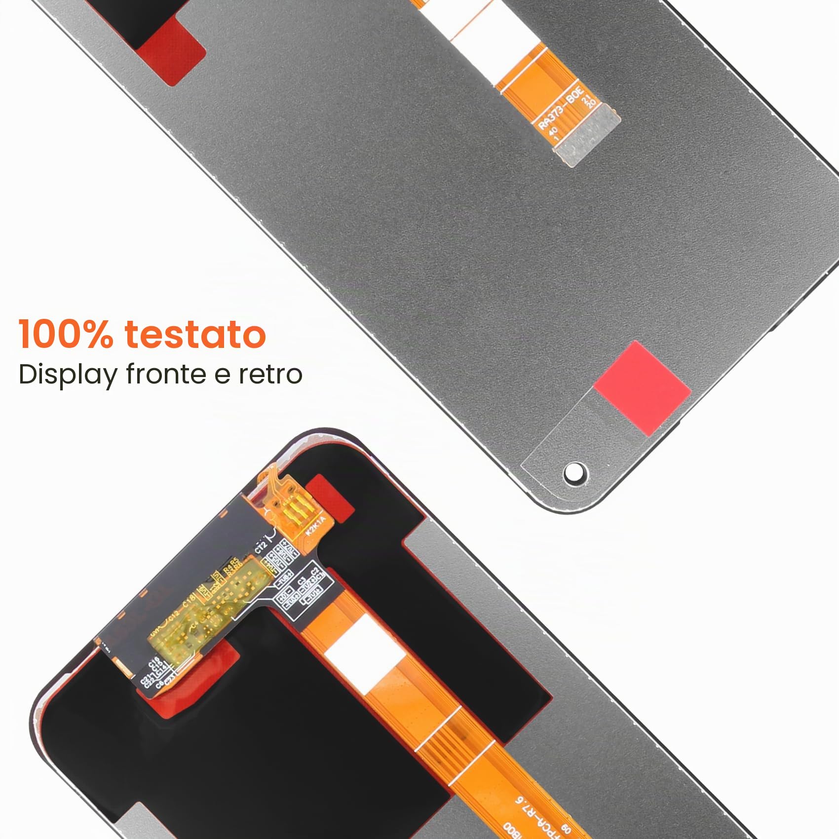 AGCUT per Oppo A53 4G LCD Display per Oppo A53/Oppo A53S/Oppo A32/Oppo A33 4G LCD Schermo CPH2139 CPH2135 Touchscreen Digitizer Full Assembly Kit di Riparazione(Nero, Non per Versione 5G)