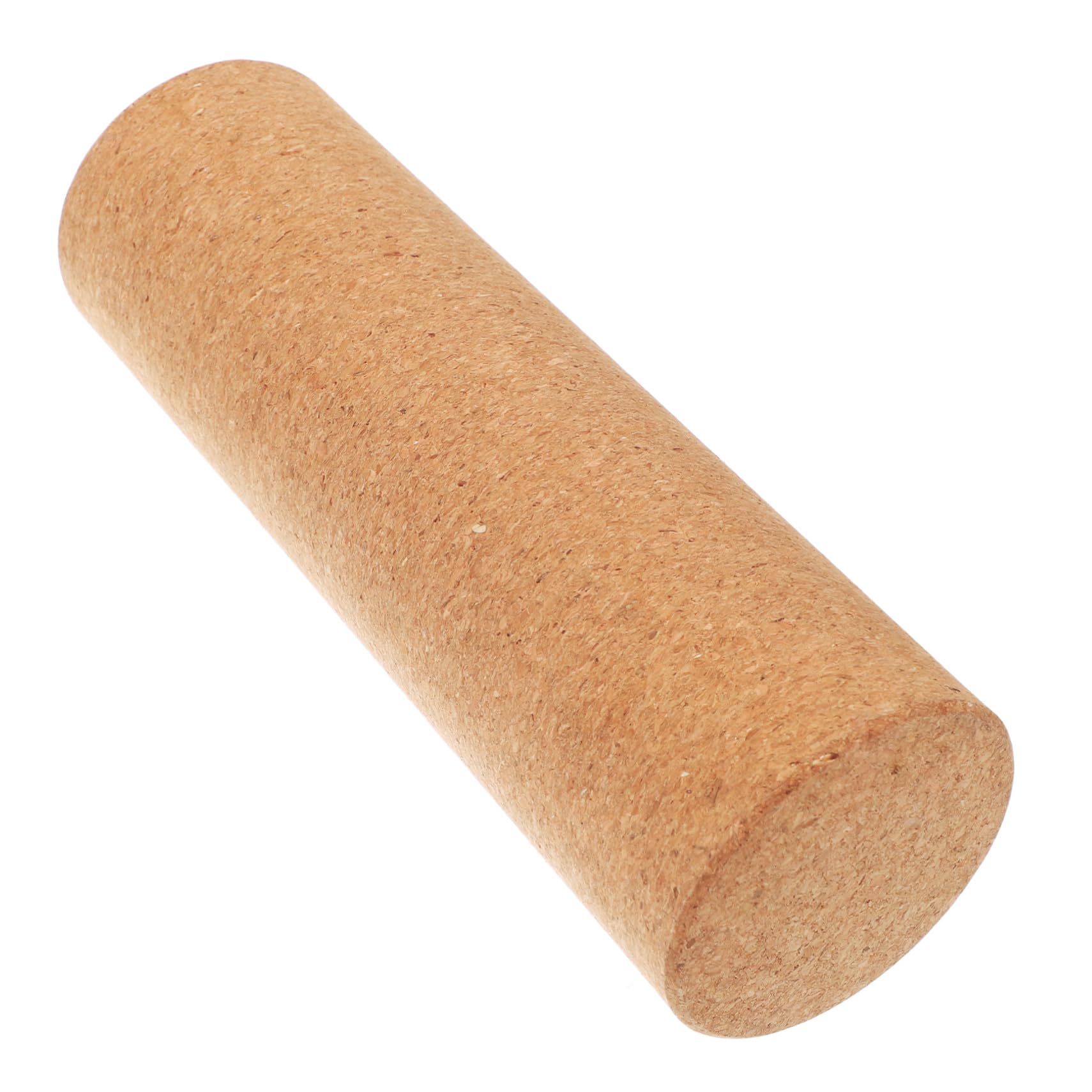 Rodillo de Yoga de Corcho Antideslizante para Espalda y Brazos, Masajeador Deportivo Amortiguación para Estiramientos y Entrenamiento en Casa