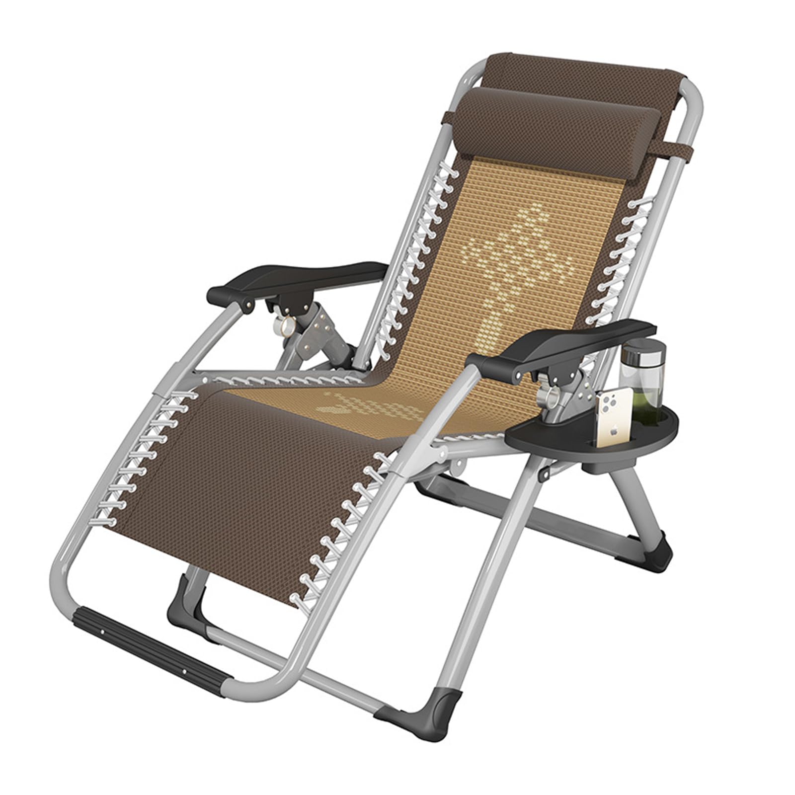 Chaise zéro gravité pour soulager le dos au jardin