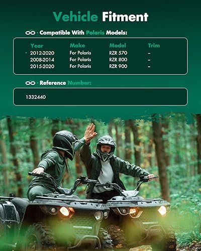 Vista 1024 de SCITOO 1333081 1333947 Eje CV trasero izquierdo derecho para 2016-2020 para Polaris General 1000 2017-2020 para Polaris General 4 1000 2015-2018